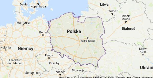 olsztyn mapa polski Co się stało z mapą Polski? Część naszego   Olsztyn