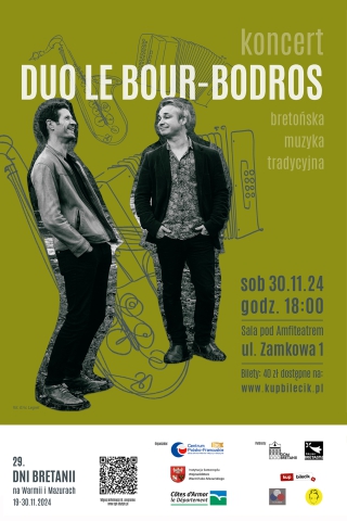 DUO LE BOUR-BODROS // koncert // bretońska muzyka tradycyjna